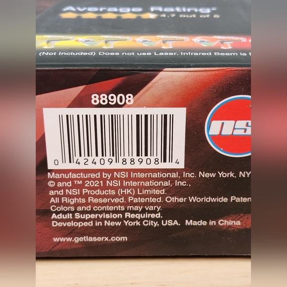 Laser X Evolution set of 2 Blaster to Blaster By NSI International New Sealed - Picture 7 of 7